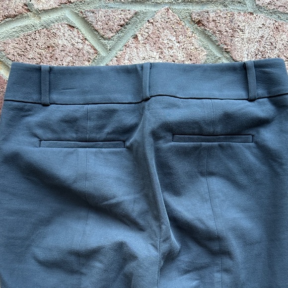 Loft Ann Taylor Marisa Skinny Gray Trouser Work Pants 2 Petite (Hemmed) - Picture 7 of 7